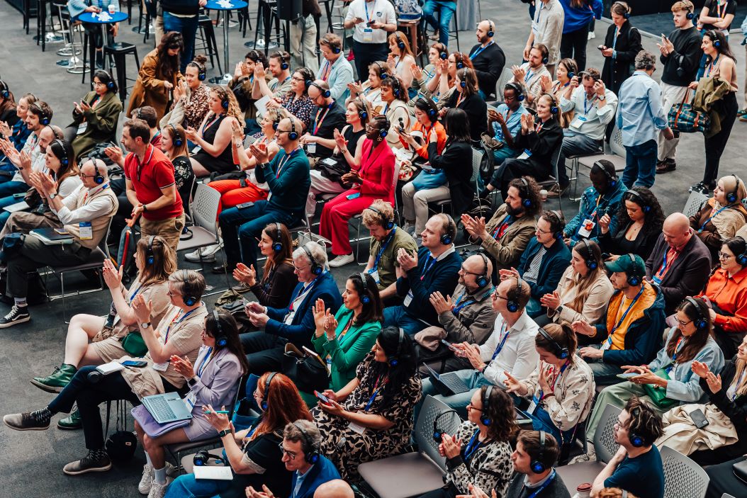 Audience at Brand Works stage